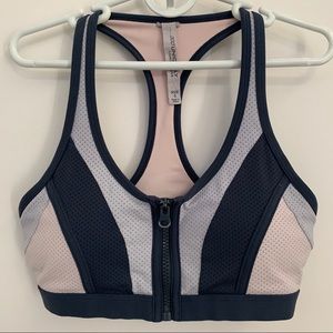 Lorna Jane zip front athletic bra, sz S.